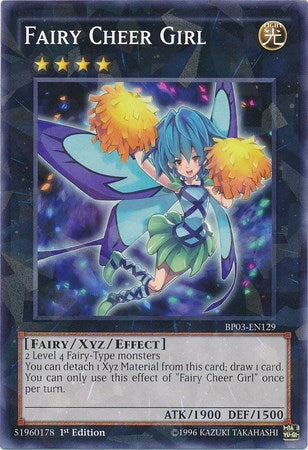 Fairy Cheer Girl (Shatterfoil) (BP03-EN129) [Battle Pack 3: Monster League]