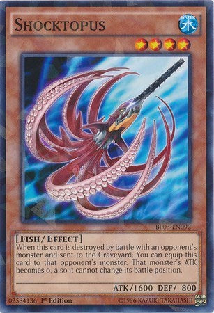 Shocktopus (Shatterfoil) (BP03-EN092) [Battle Pack 3: Monster League]