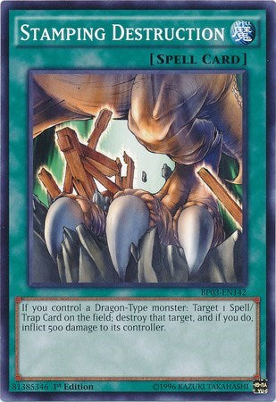 Stamping Destruction (BP03-EN142) [Battle Pack 3: Monster League]