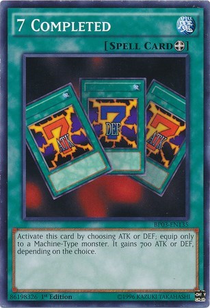 7 Completed (BP03-EN135) [Battle Pack 3: Monster League]