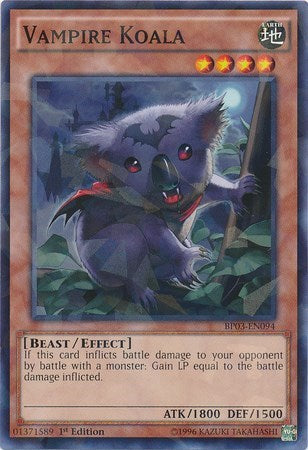 Vampire Koala (Shatterfoil) (BP03-EN094) [Battle Pack 3: Monster League]