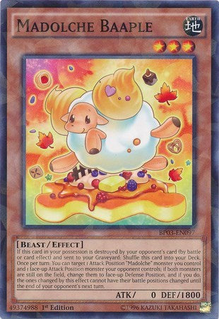 Madolche Baaple (Shatterfoil) (BP03-EN097) [Battle Pack 3: Monster League]