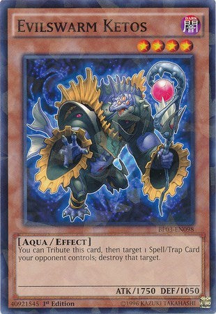 Evilswarm Ketos (Shatterfoil) (BP03-EN098) [Battle Pack 3: Monster League]
