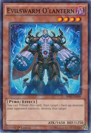 Evilswarm O'lantern (Shatterfoil) (BP03-EN099) [Battle Pack 3: Monster League]