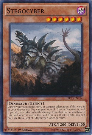 Stegocyber (BP03-EN114) [Battle Pack 3: Monster League]