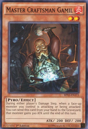 Master Craftsman Gamil (BP03-EN115) [Battle Pack 3: Monster League]