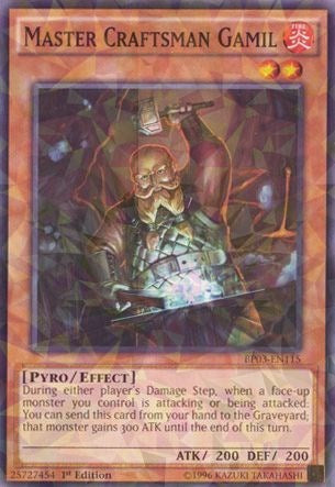 Master Craftsman Gamil (Shatterfoil) (BP03-EN115) [Battle Pack 3: Monster League]