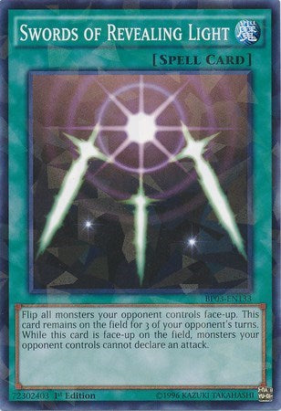 Swords of Revealing Light (Shatterfoil) (BP03-EN133) [Battle Pack 3: Monster League]