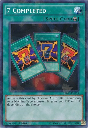 7 Completed (Shatterfoil) (BP03-EN135) [Battle Pack 3: Monster League]
