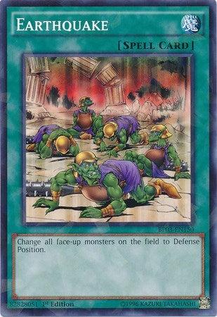 Earthquake (Shatterfoil) (BP03-EN150) [Battle Pack 3: Monster League]