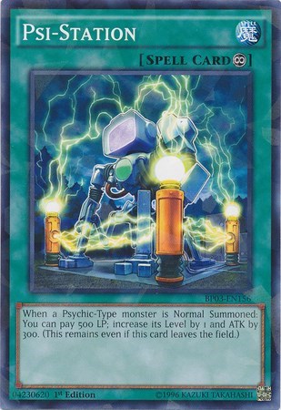 Psi-Station (Shatterfoil) (BP03-EN156) [Battle Pack 3: Monster League]