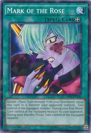 Mark of the Rose (Shatterfoil) (BP03-EN160) [Battle Pack 3: Monster League]