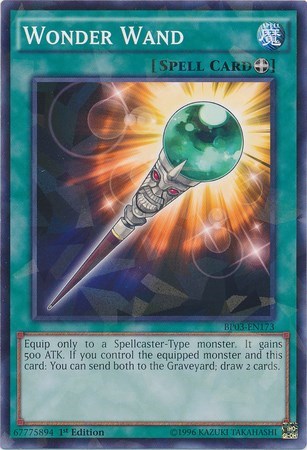 Wonder Wand (Shatterfoil) (BP03-EN173) [Battle Pack 3: Monster League]