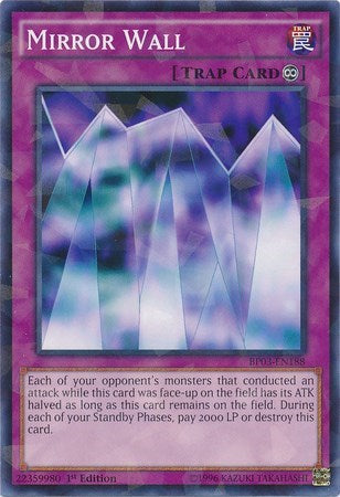 Mirror Wall (Shatterfoil) (BP03-EN188) [Battle Pack 3: Monster League]