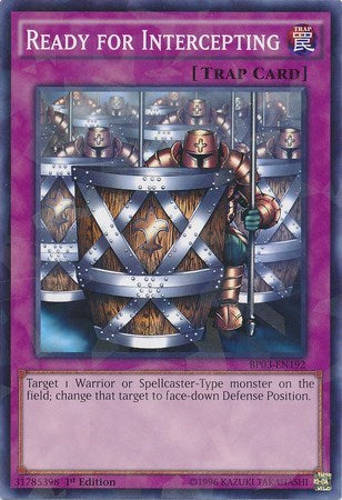 Ready for Intercepting (Shatterfoil) (BP03-EN192) [Battle Pack 3: Monster League]