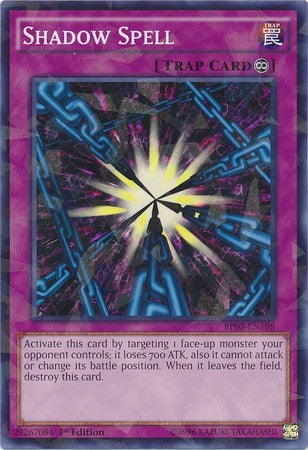Shadow Spell (Shatterfoil) (BP03-EN198) [Battle Pack 3: Monster League]