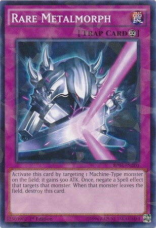 Rare Metalmorph (Shatterfoil) (BP03-EN200) [Battle Pack 3: Monster League]