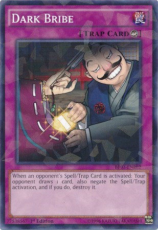 Dark Bribe (Shatterfoil) (BP03-EN202) [Battle Pack 3: Monster League]