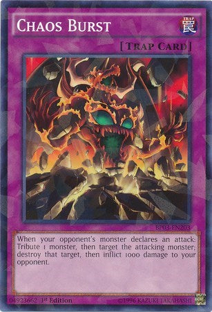 Chaos Burst (Shatterfoil) (BP03-EN203) [Battle Pack 3: Monster League]