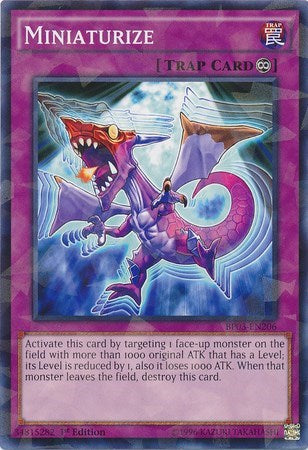 Miniaturize (Shatterfoil) (BP03-EN206) [Battle Pack 3: Monster League]