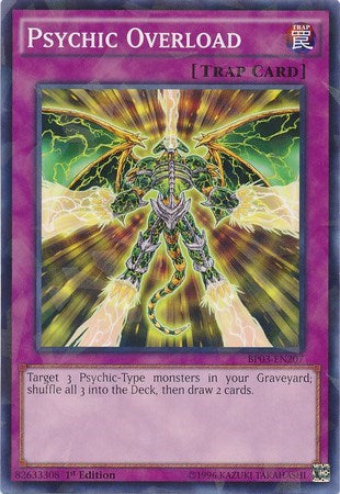 Psychic Overload (Shatterfoil) (BP03-EN207) [Battle Pack 3: Monster League]