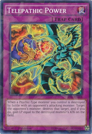Telepathic Power (Shatterfoil) (BP03-EN208) [Battle Pack 3: Monster League]