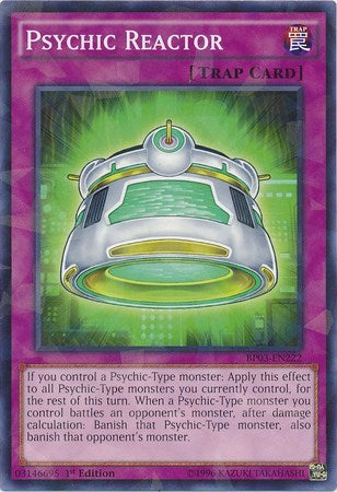 Psychic Reactor (Shatterfoil) (BP03-EN222) [Battle Pack 3: Monster League]