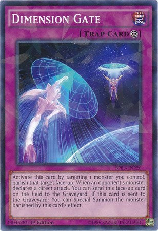 Dimension Gate (Shatterfoil) (BP03-EN226) [Battle Pack 3: Monster League]