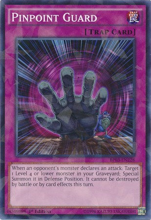 Pinpoint Guard (Shatterfoil) (BP03-EN228) [Battle Pack 3: Monster League]