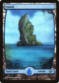 Island - Full Art (2) (2) [Judge Promos]