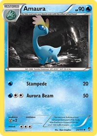 Amaura (25/111) [XY - Furious Fists]