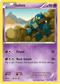 Golett (42/111) [XY - Furious Fists]