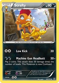 Scrafty (67/111) [XY - Furious Fists]