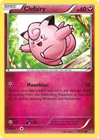 Clefairy (70) (70/111) [XY - Furious Fists]