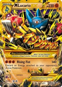 M Lucario EX (Secret) (113/111) [XY - Furious Fists]