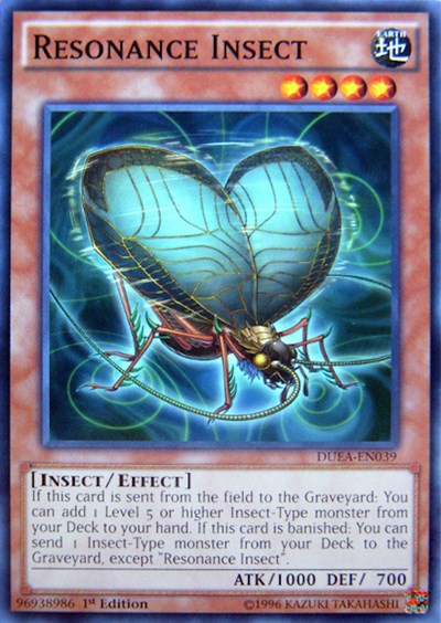 Resonance Insect (DUEA-EN039) [Duelist Alliance]