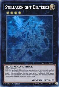 Stellarknight Delteros (Ghost Rare) (DUEA-EN053) [Duelist Alliance]