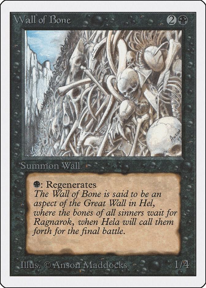 Wall of Bone [Unlimited Edition]