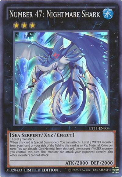 Number 47: Nightmare Shark (CT11-EN004) [2014 Mega-Tins]