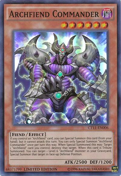 Archfiend Commander (CT11-EN006) [2014 Mega-Tins]