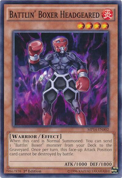 Battlin' Boxer Headgeared (MP14-EN002) [2014 Mega-Tins Mega Pack]