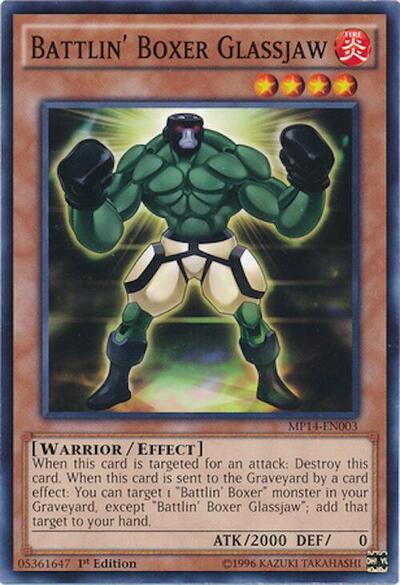 Battlin' Boxer Glassjaw (MP14-EN003) [2014 Mega-Tins Mega Pack]