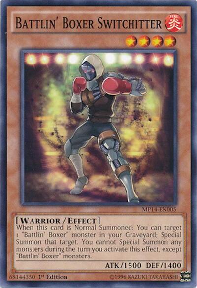 Battlin' Boxer Switchitter (MP14-EN005) [2014 Mega-Tins Mega Pack]