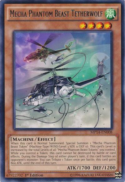 Mecha Phantom Beast Tetherwolf (MP14-EN008) [2014 Mega-Tins Mega Pack]