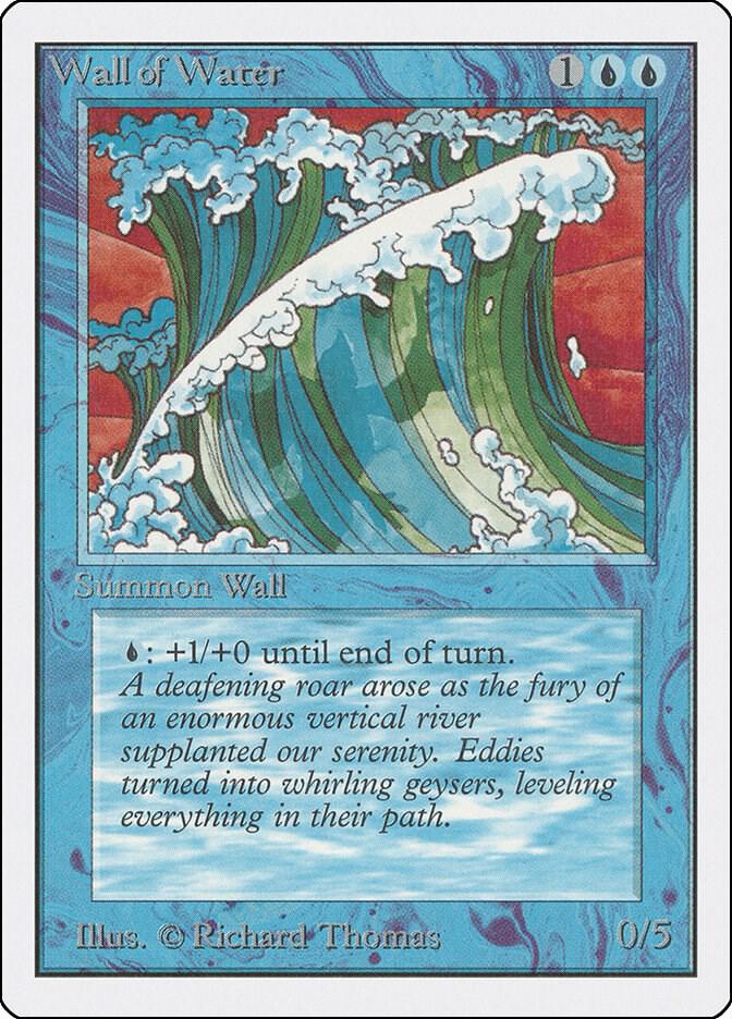 Wall of Water [Unlimited Edition]