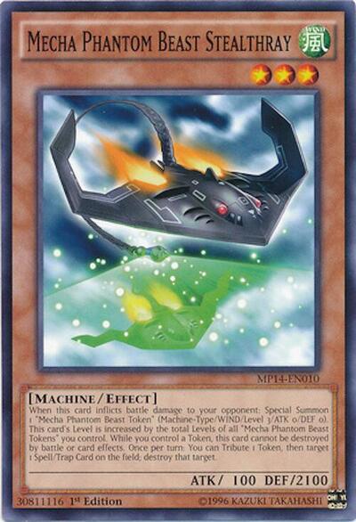 Mecha Phantom Beast Stealthray (MP14-EN010) [2014 Mega-Tins Mega Pack]