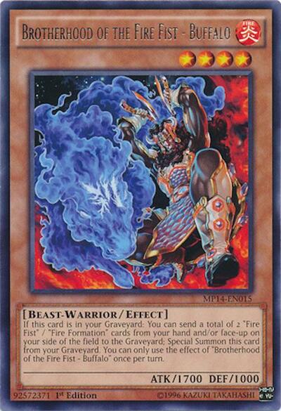 Brotherhood of the Fire Fist - Buffalo (MP14-EN015) [2014 Mega-Tins Mega Pack]