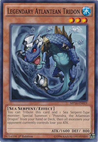 Legendary Atlantean Tridon (MP14-EN019) [2014 Mega-Tins Mega Pack]