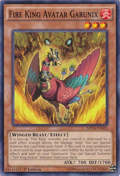 Fire King Avatar Garunix (MP14-EN020) [2014 Mega-Tins Mega Pack]