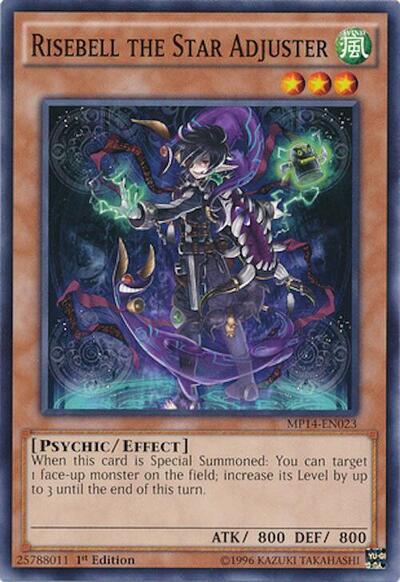 Risebell the Star Adjuster (MP14-EN023) [2014 Mega-Tins Mega Pack]